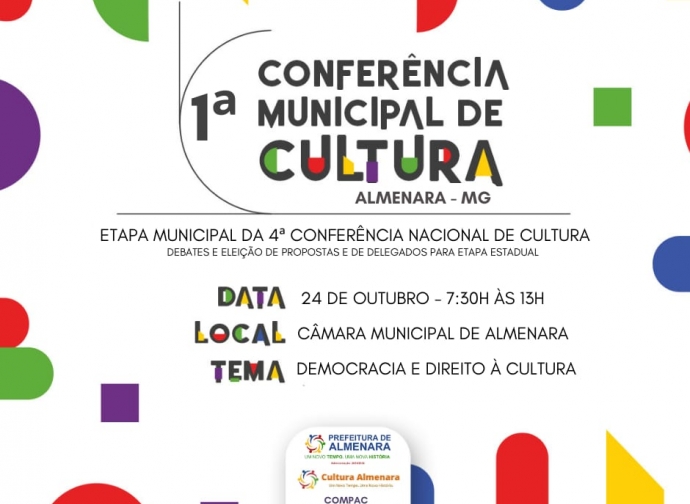 1ª Conferência Municipal de Cultura